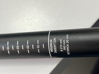 Tija Carbon, 27.2mm, Setback 20