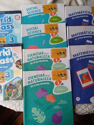 Libros tercero de primaria
