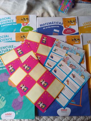 Libros tercero de primaria