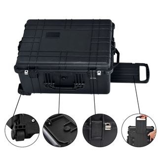 Maleta maletín con ruedas 63x50x30 (no Pelicase)