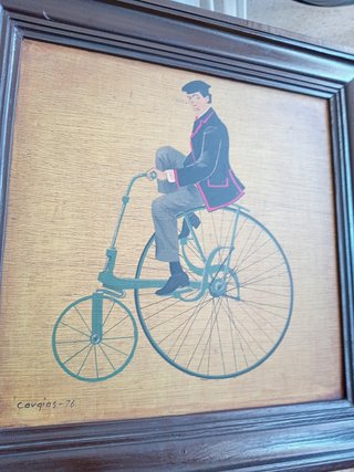 obra arte única antigua 1976