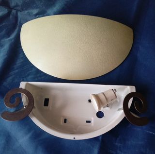 Applique vintage in vetro