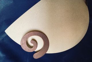 Applique vintage in vetro