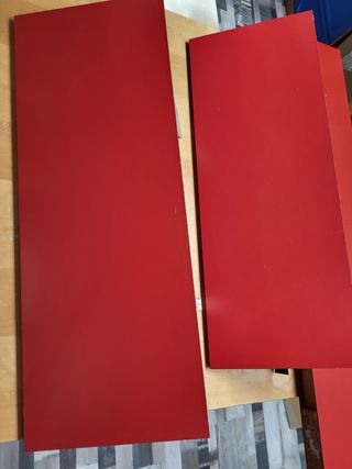 2 Estanterías baldas