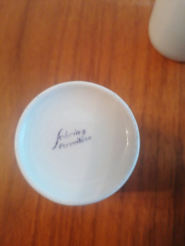 Tazzine in porcellana