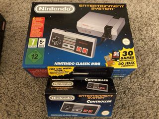 Nes Mini + mando adicional a estrenar