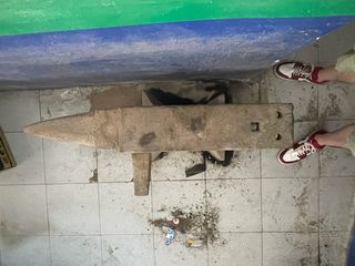 Yunque de herrador profesional antiguo