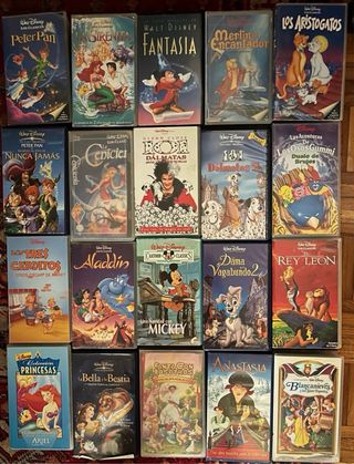 Peliculas VHS Disney
