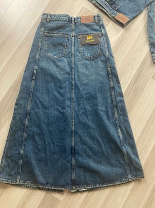 Conjunto denim Lee colaboracion Pull&Bear