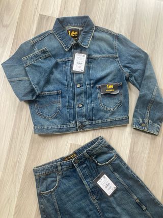 Conjunto denim Lee colaboracion Pull&Bear