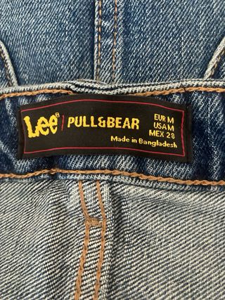 Conjunto denim Lee colaboracion Pull&Bear