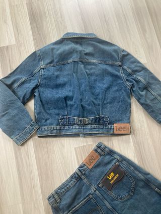 Conjunto denim Lee colaboracion Pull&Bear