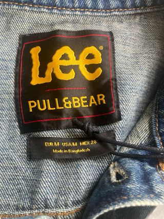 Conjunto denim Lee colaboracion Pull&Bear