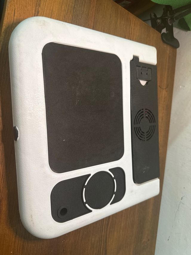 Soporte portátil con 2 ventiladores