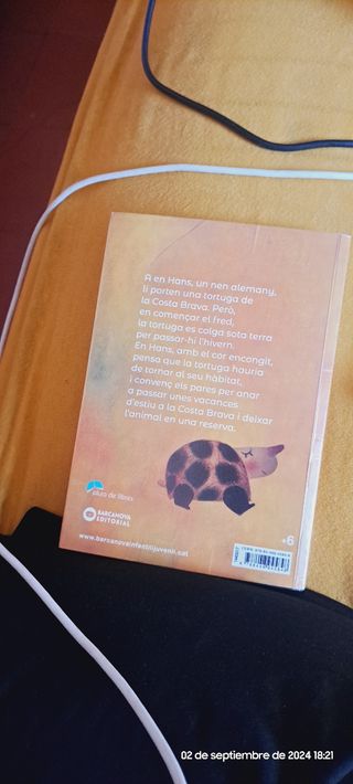 Libro la tortuga d en hans