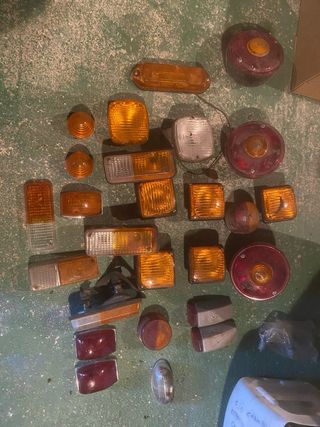 Faros antiguos coche y moto