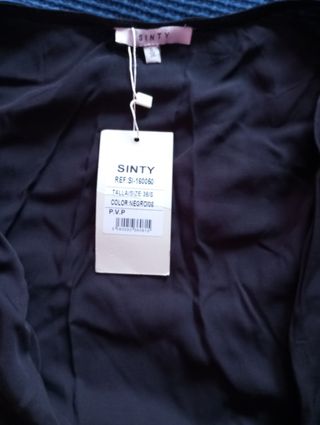 Mono negro bolsillos. Sinty.36/S