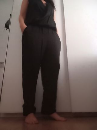 Mono negro bolsillos. Sinty.36/S