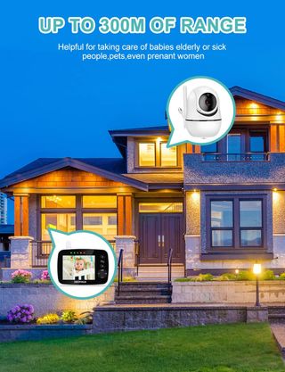 OBVHNUA Vigilabebés con Cámara de Vídeo NUEVO