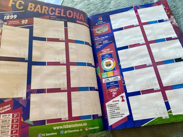 Album 2022-2023 + Cromos de regalo