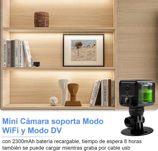 Cámara Espía WiFi HD 1080P