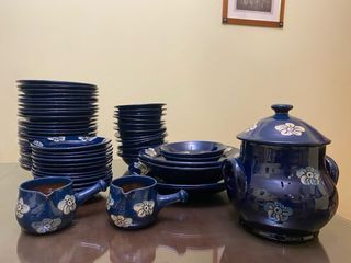 Vajilla de ceramica artesanal 