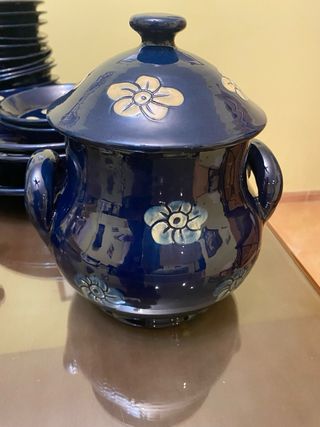 Vajilla de ceramica artesanal 