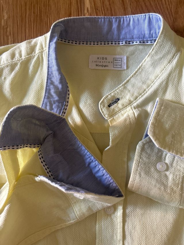 Camisa amarilla niño 13/14