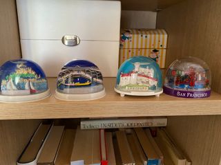 set  Palle di neve vintage 