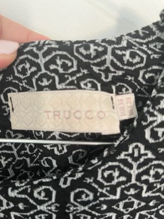 Vestido corto negro Trucco t. 38