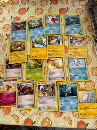 Pokemon lotto carte 2015 