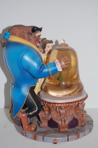 Snowglobe Carillon Musicale la Bella e La Bestia