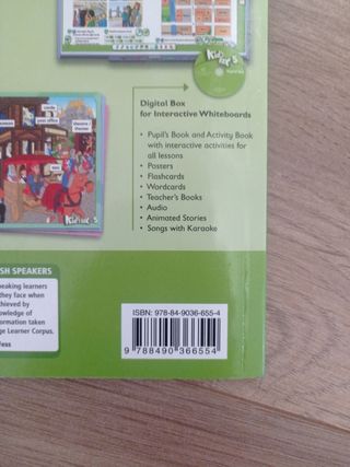 Libro escolar inglés Kid's Box 5. Cambridge