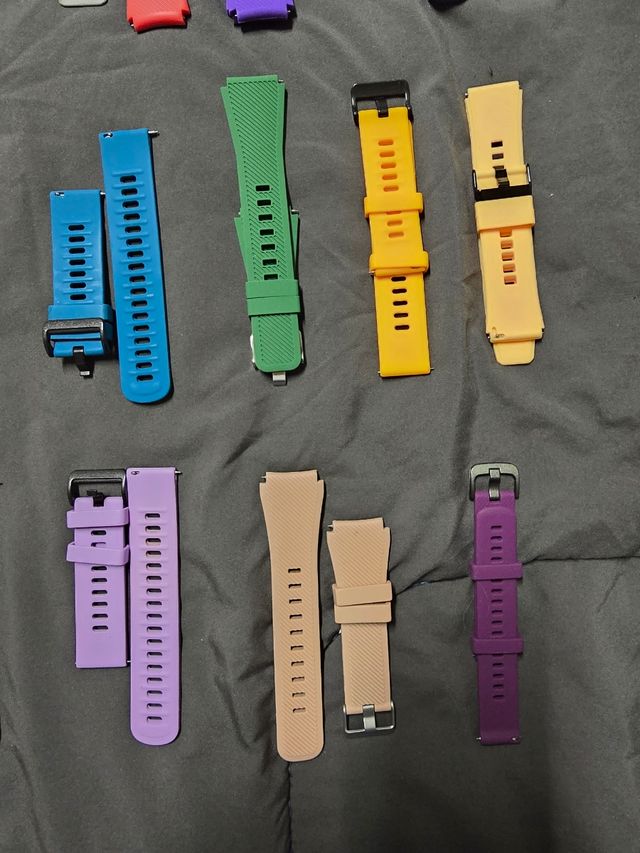 22 cinturini in silicone taglia da 22mm