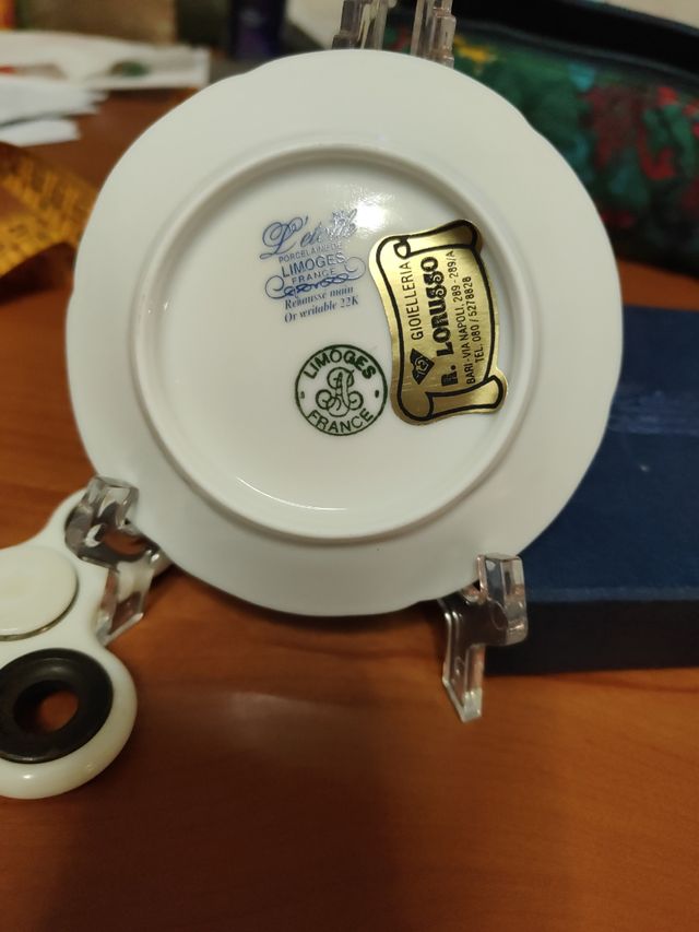 Piattino porcellana limoges