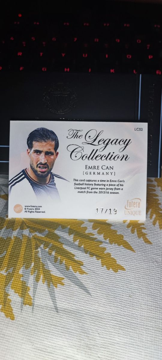 Emre Can 17/19 Futera