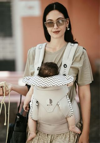 mochila porta bebe e-brainit