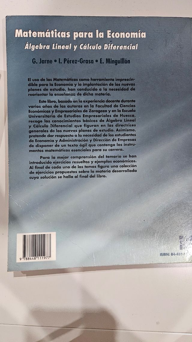 Matematicas para la economia
