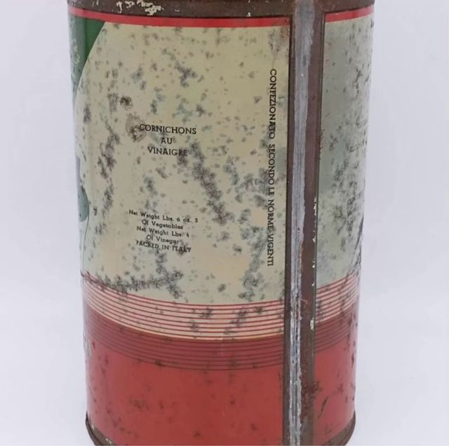 Latta Pubblicitaria Scatola Luigi Malini Verona