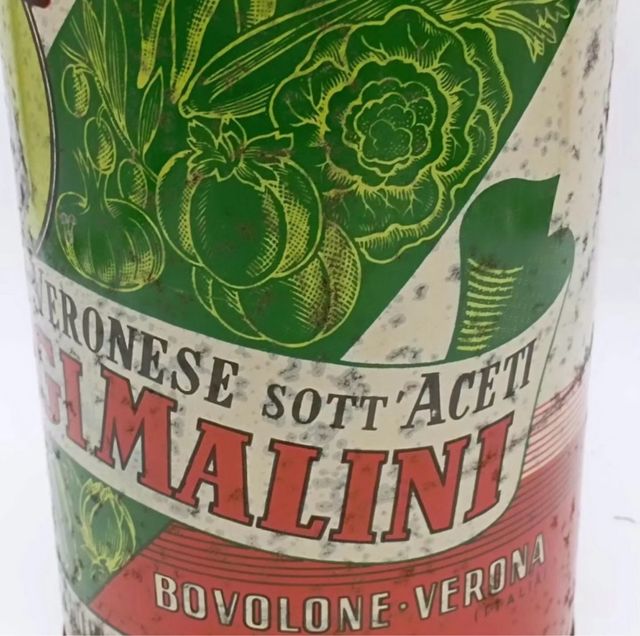 Latta Pubblicitaria Scatola Luigi Malini Verona