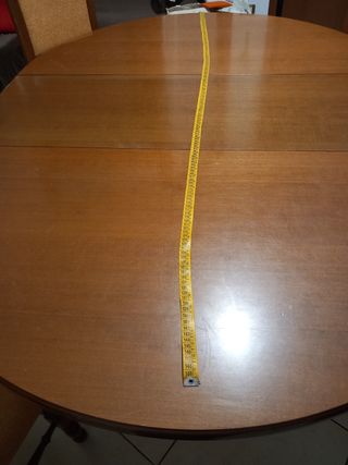 Tavolo legno rotondo vintage