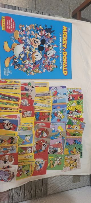 Album Mickey y Donald completo panini