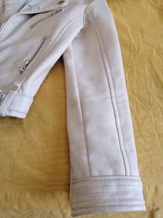 Nueva Chaqueta piel cuero niña