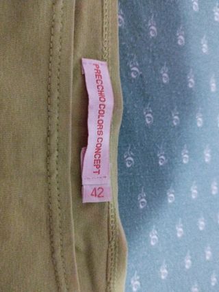 Camiseta talla 42 verde NUEVA Licra