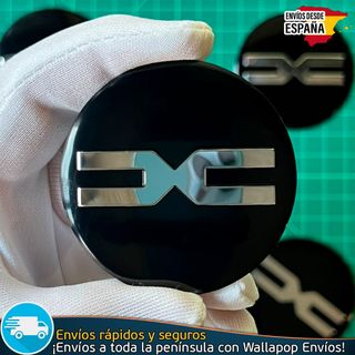 X4 Emblemas Dacia 56mm Pegatinas Tapacubos Llantas