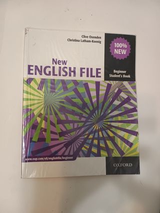 New English file beginner student book