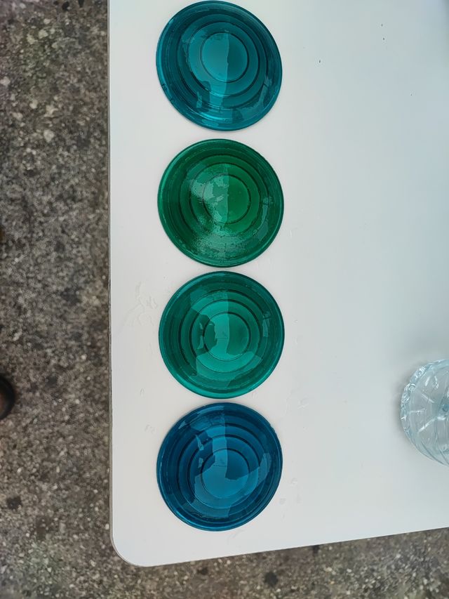 Cristal semaforo ferroviario antiguo