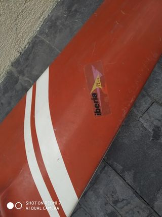 Piragua de fibra de dos plazas aceptó cambió