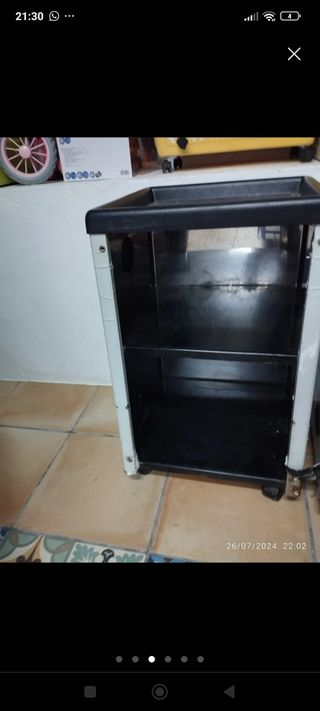 Carrito auxiliar. Una unidad disponible.