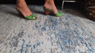 Zapatos verdes Talla 35
